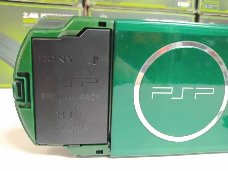 Ігрова Приставка Sony PSP Green Зелена 16 ГБ Сони ПСП