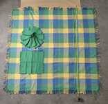 Conjunto 1 Toalha Mesa e 12 Guarda Napos
