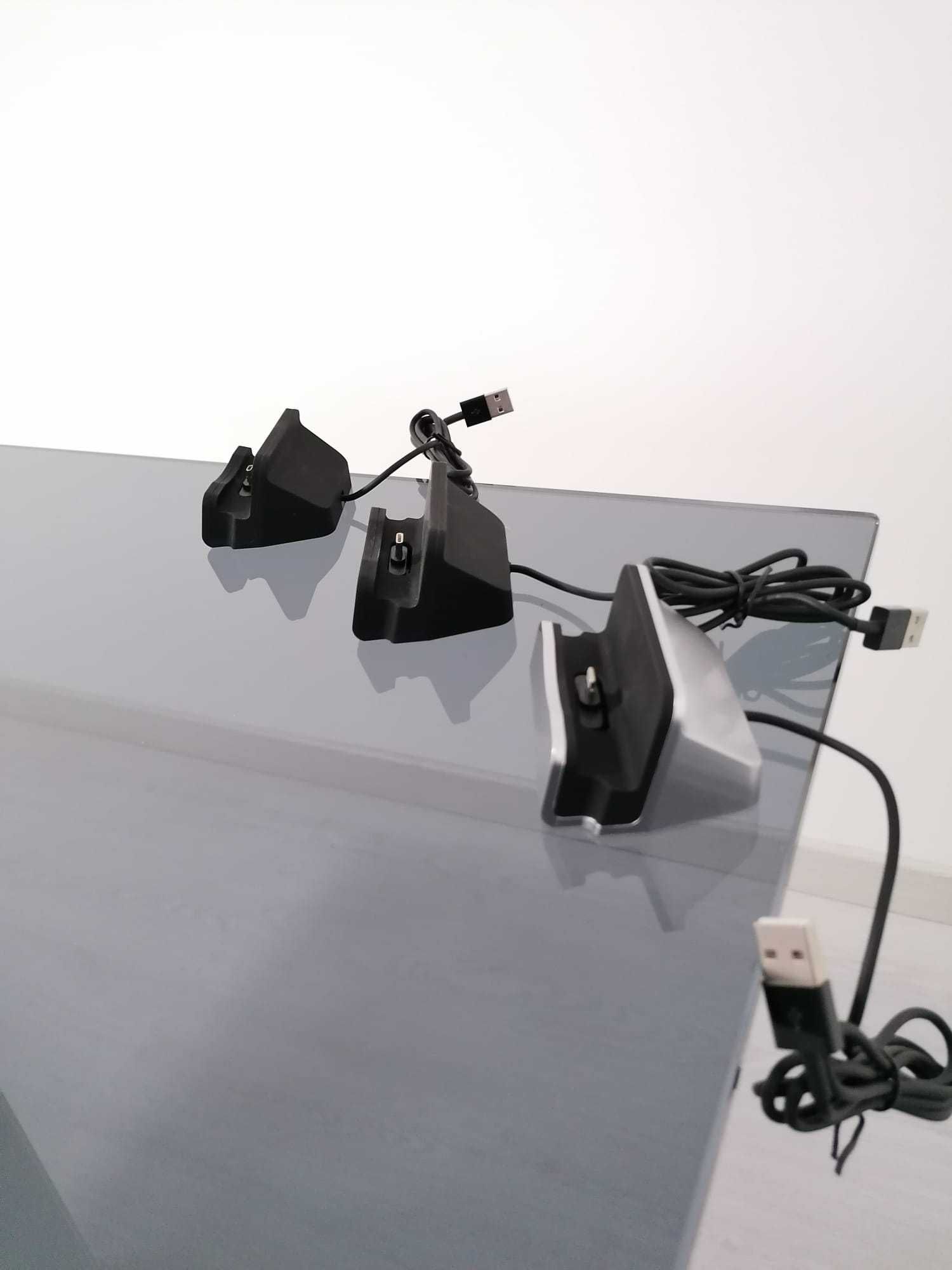 Base com Carregador de Telemóvel