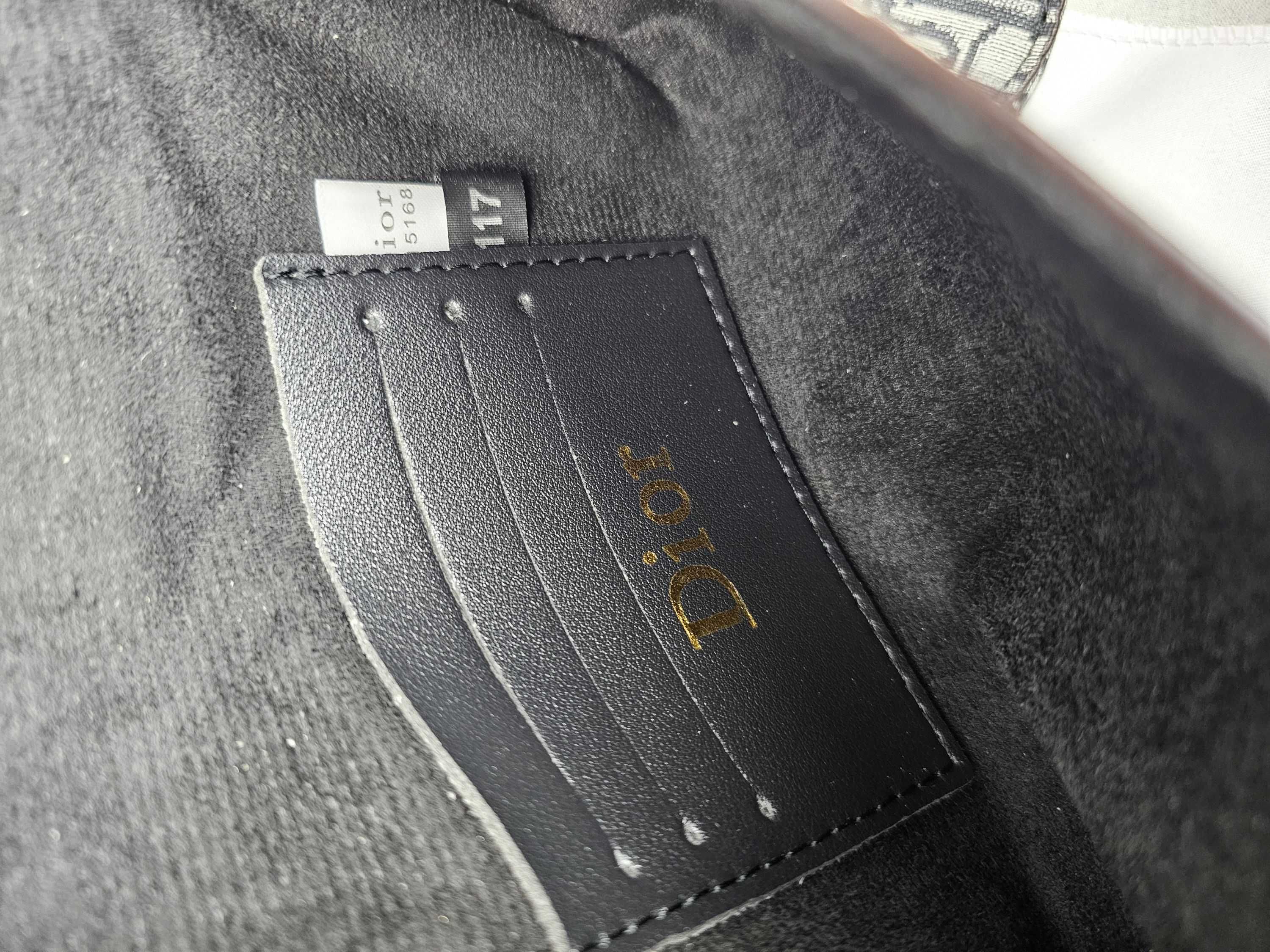 Torba biznesowa komplet Torebka damska Christian Dior grafit zestaw