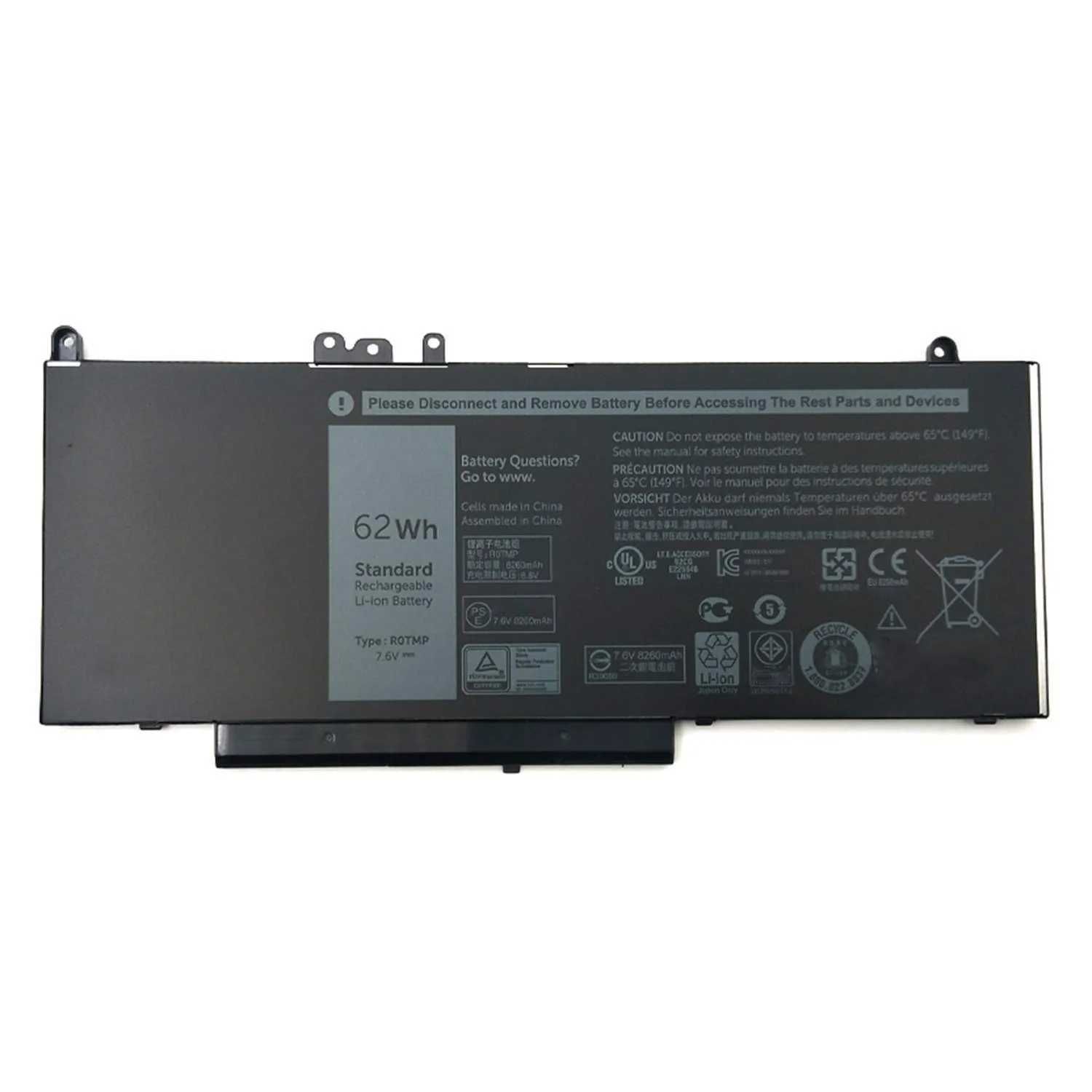 Нова батарея на ноутбук  DELL 6MT4T Latitude E5270 E5470 E5570 E5550