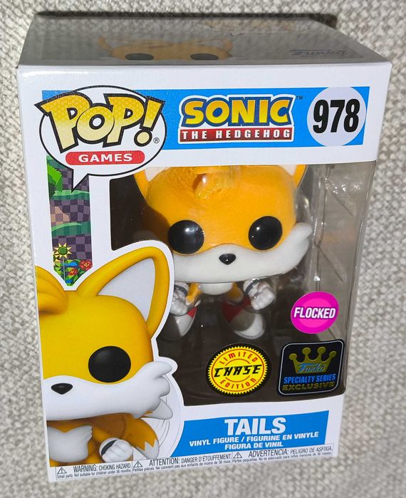 Funko POP - Games Sonic The Hedgehog - Tails #978 - CHASE