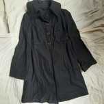 TOPSHOP płaszcz damski czarny 40 42 XL L