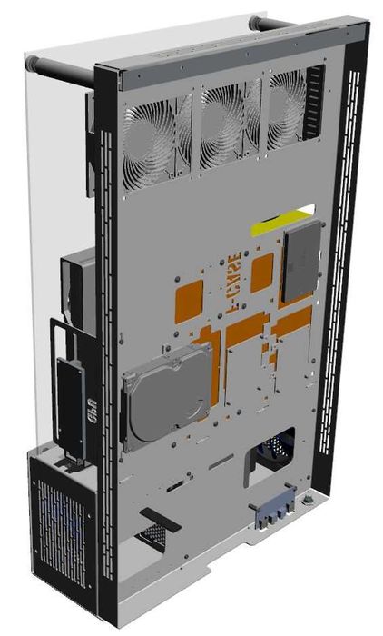 Obudowa PC na ścianę ! Szkło hartowane, polski producent