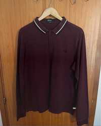 Polo Fred Perry bordeux