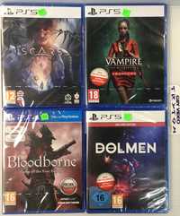 Gry PS4/PS5 Vampire Masquerade Dolmen Bloodborne Goty Scars Above