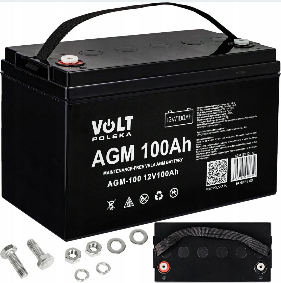 Акумулятор Volt Polska AGM 12V 100 Ah