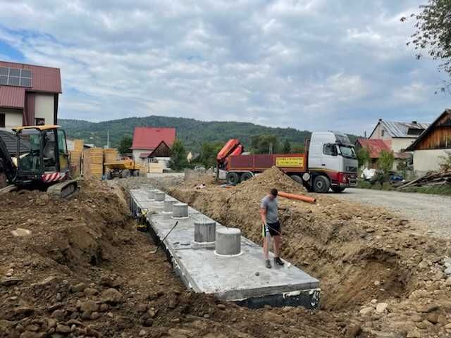 Szamba betonowe zbiorniki na szambo 4,6,8,10,12m z WYKOPEM Łódź