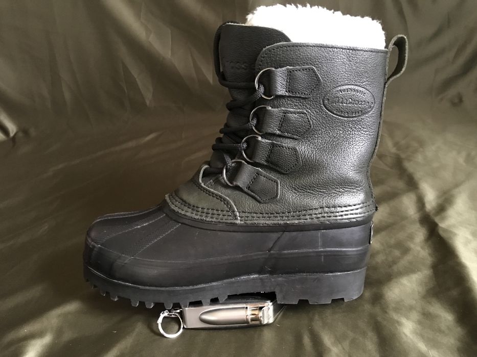 Зимние теплющие кожаные ботинки с валянком Lacrosse. Размер 36/22см