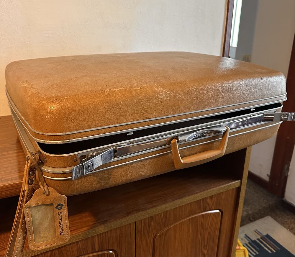 Mala vintage, da marca Samsonite