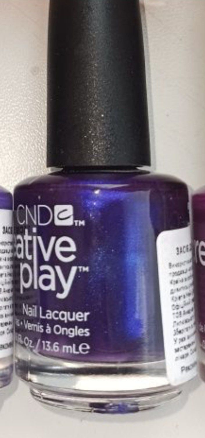 Лак для ногтей CND Creative Play. Шикарные цвета.