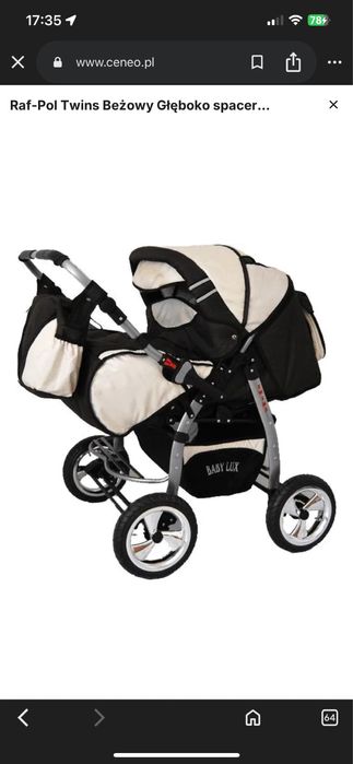 Wozek blizniaczy lub rok po roku