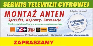 Montaż naprawa ustawianie anten Tv Sat SERWIS  cały powiat#Głogów