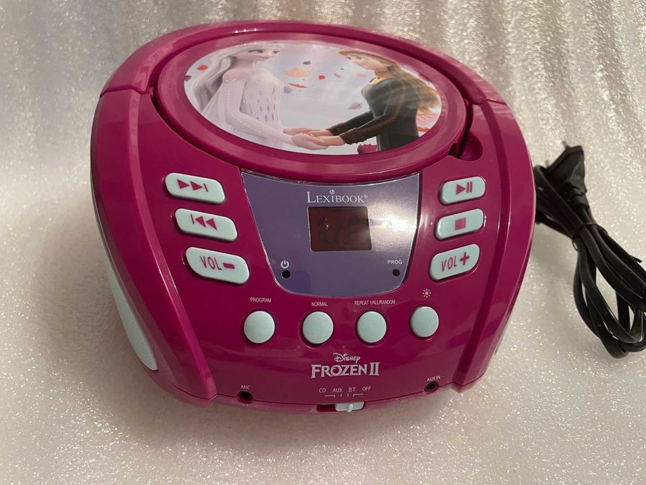 Frozen Kraina Lodu boombox Bluetooth/CD LED Lexibook RCD109FZ