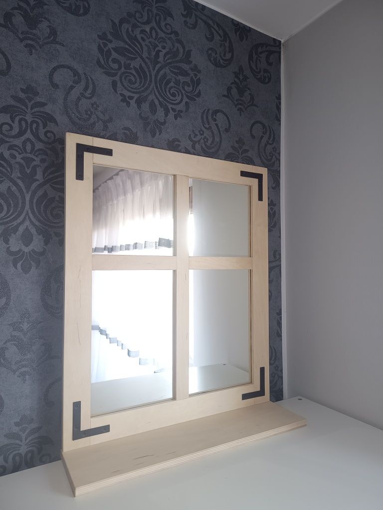 Decoupage dekoracja lustro