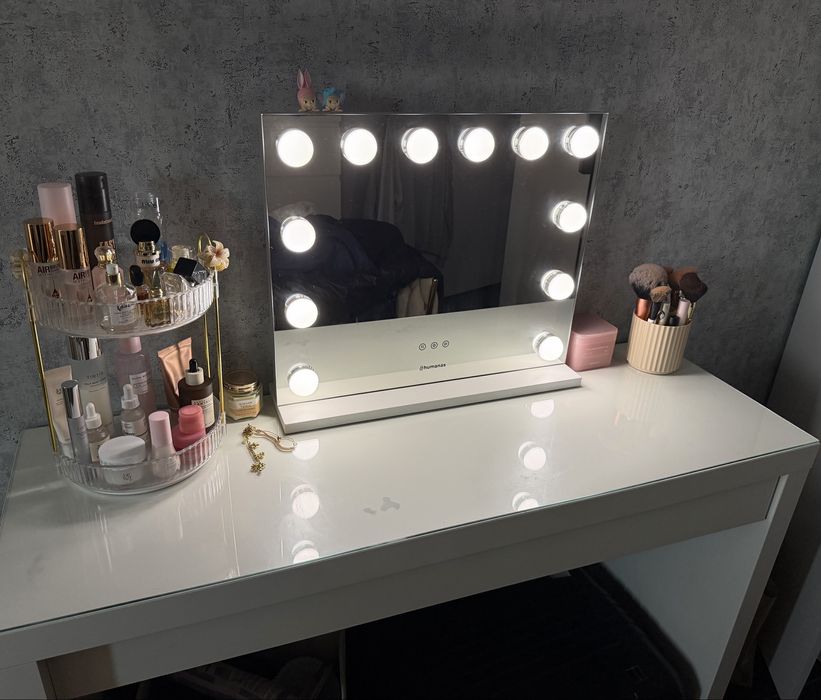 LUSTRO LED BIAŁE- mozliwa regulacja swiatla