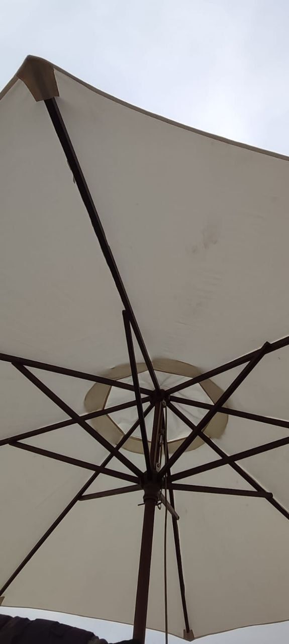 Зонт для дачи (диаметр-2900 мм,высота- 2400 мм)