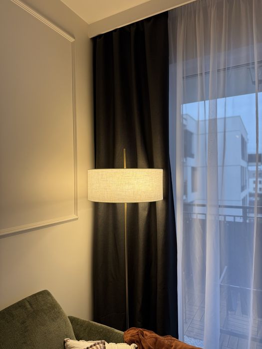 Zasłony Ikea Annakajsa antracyt