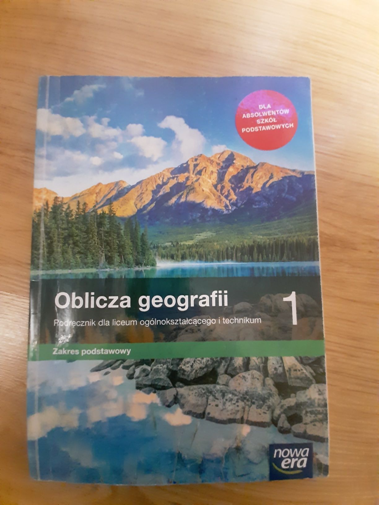 Podręcznik do geografii dla liceum I technikum zakres podstawowy