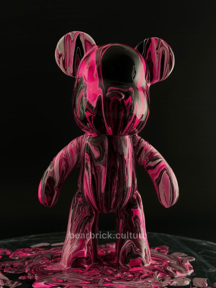 Bearbrick флюїдний ведмедик 23см