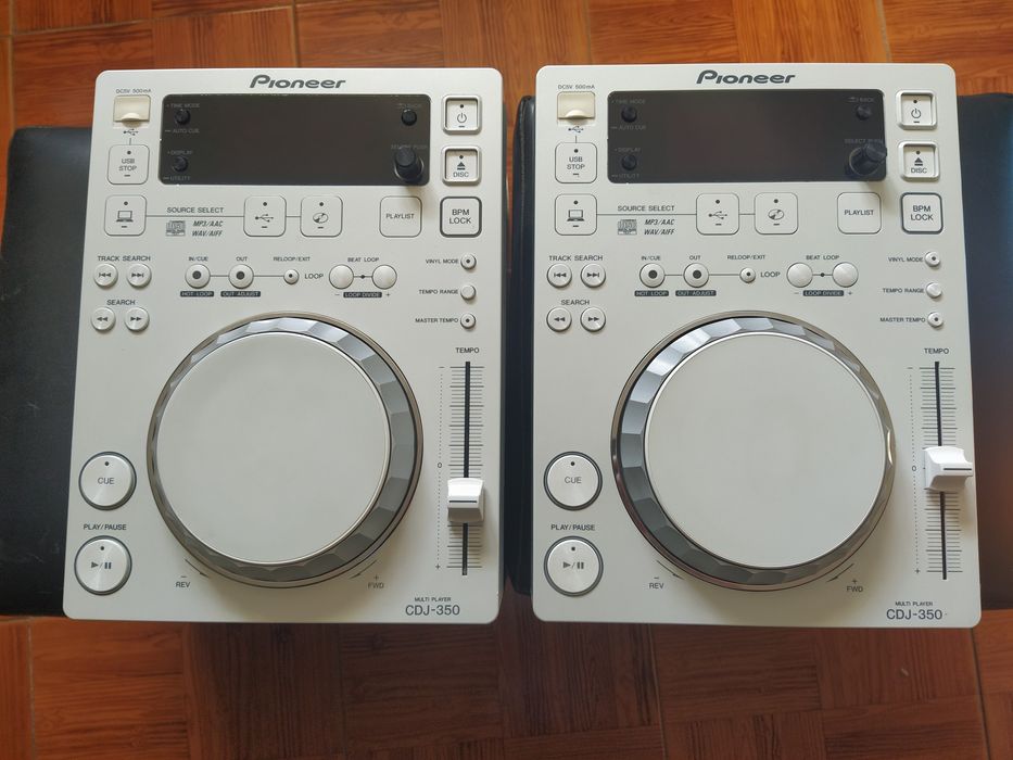 Pioneer CDJ 350 white - 2 unidades