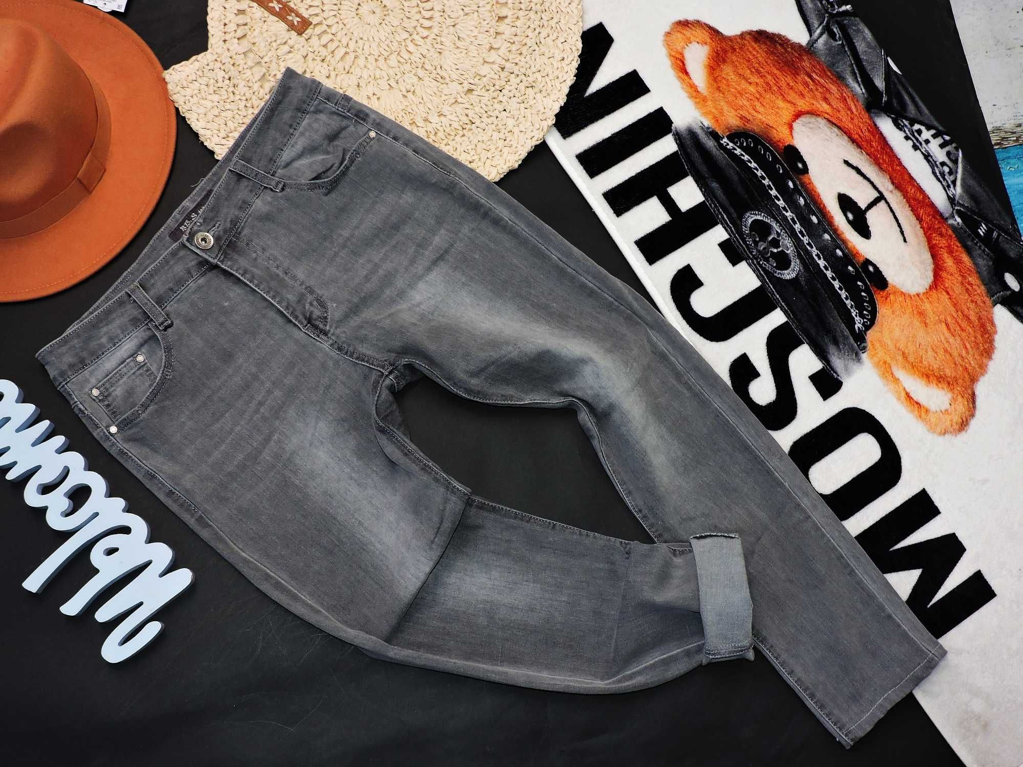 B.B Jeans Spodnie rurki jeans super strech 42