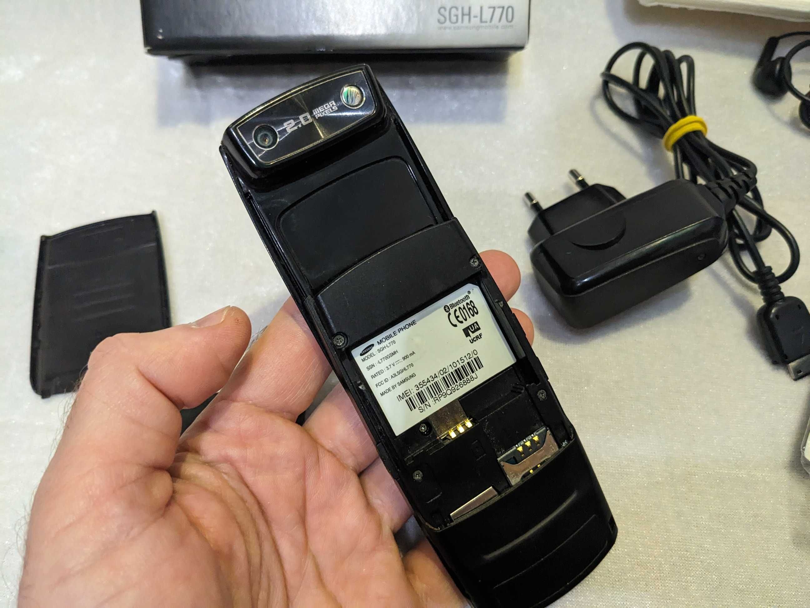 Samsung SGH-L770 ретро слайдер у повному заводському комплекті