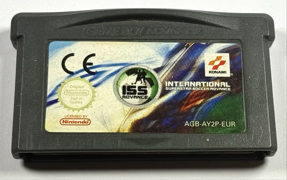 International Superstar Soccer ISS Nintendo Game Boy Advance