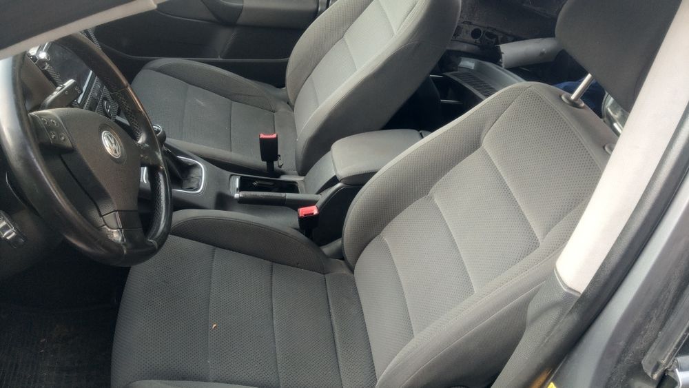 Komplet foteli siedzenia fotele kanapa fotel VW Golf V 5