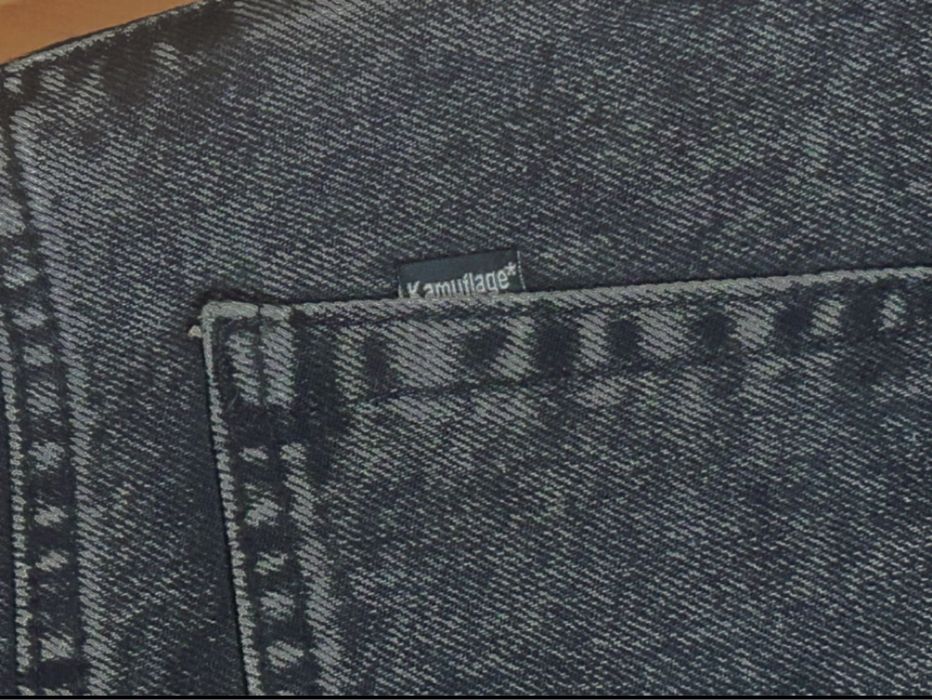 Spodnie kamuflage czarne