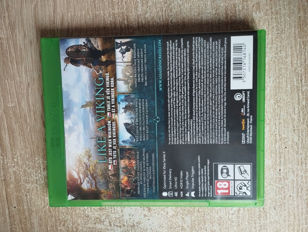 Gra Assassin's Creed Valhalla Xbox one /Series X