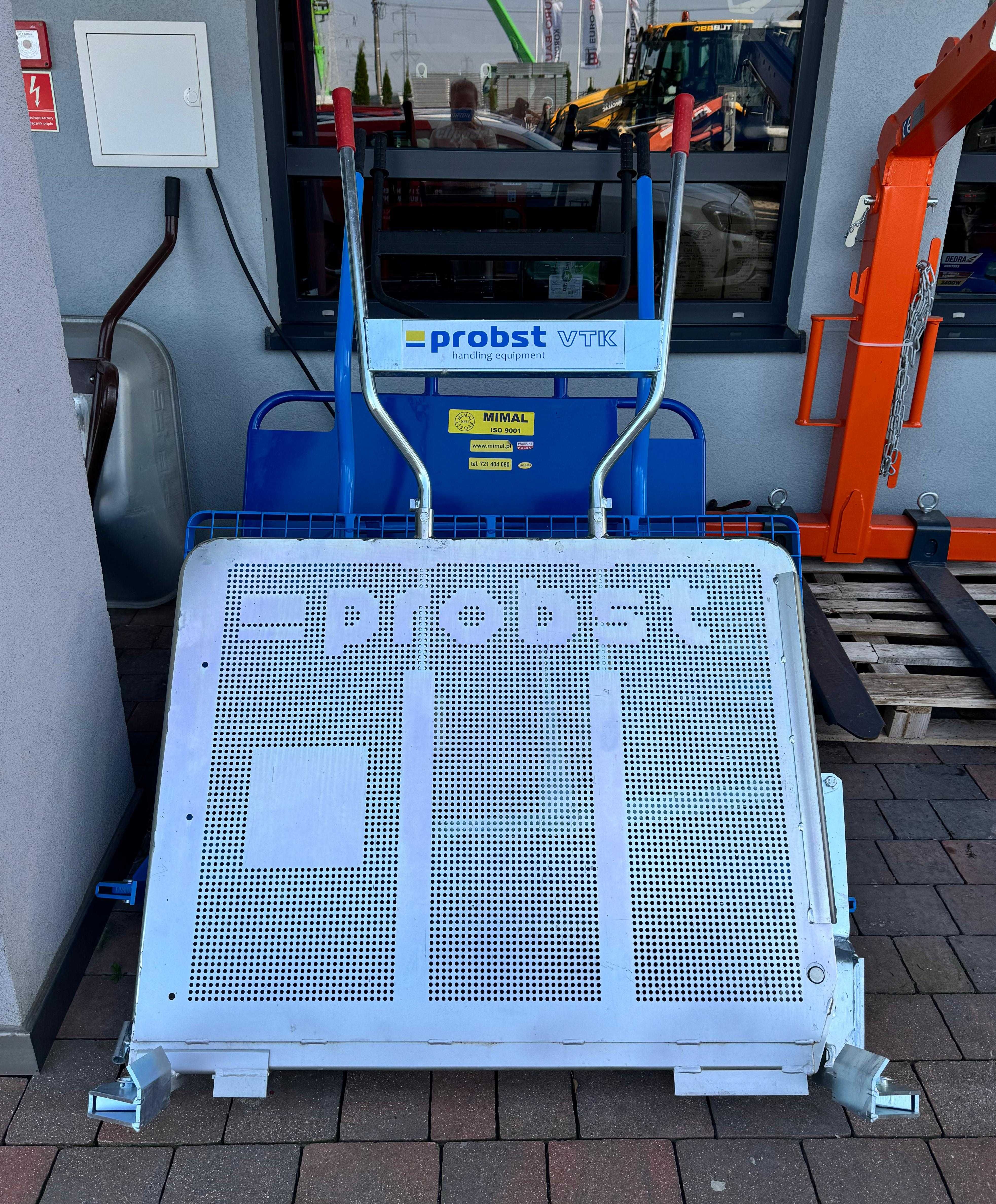 Wózek brukarski transportowy kostki brukowej PROBST VTK-V transporter
