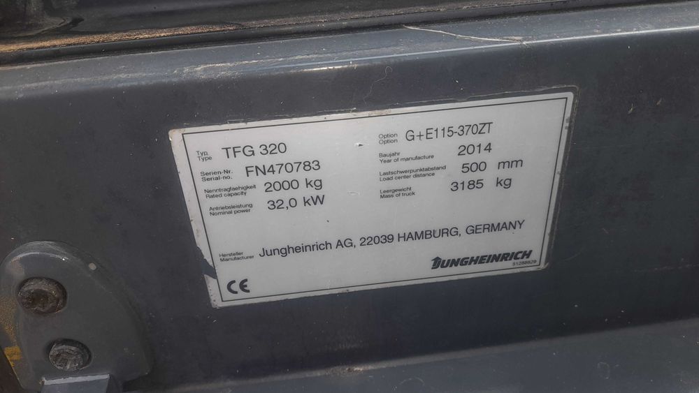 Wózek widłowy Jungheinrich TFG 320