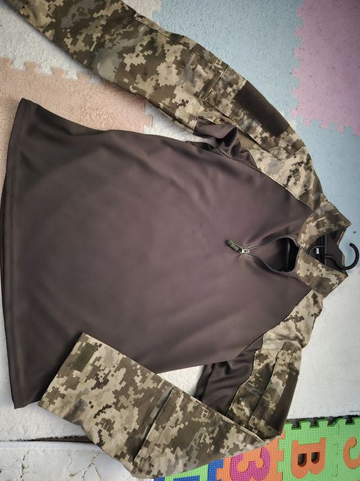 Жіноча бойова тактична сорочка Убакс L. M піксель