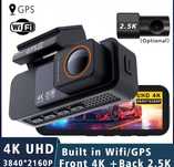 Wideorejestrator 4K+2.5K GPS WiFi Nowa kamera wysyłka