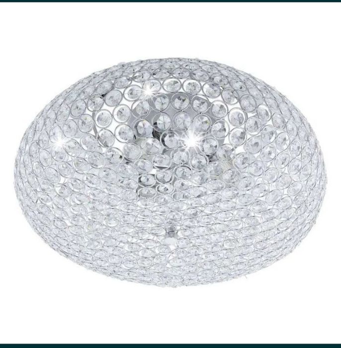 lampa sufitowa Plafon CLEMENTE kryształ (95285 - EGLO)
