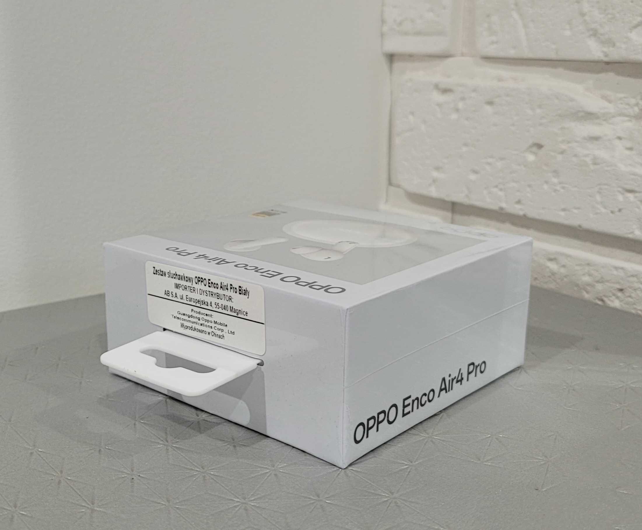 Zestaw słuchawkowy OPPO Enco Air4 Pro - słuchawki - NOWE