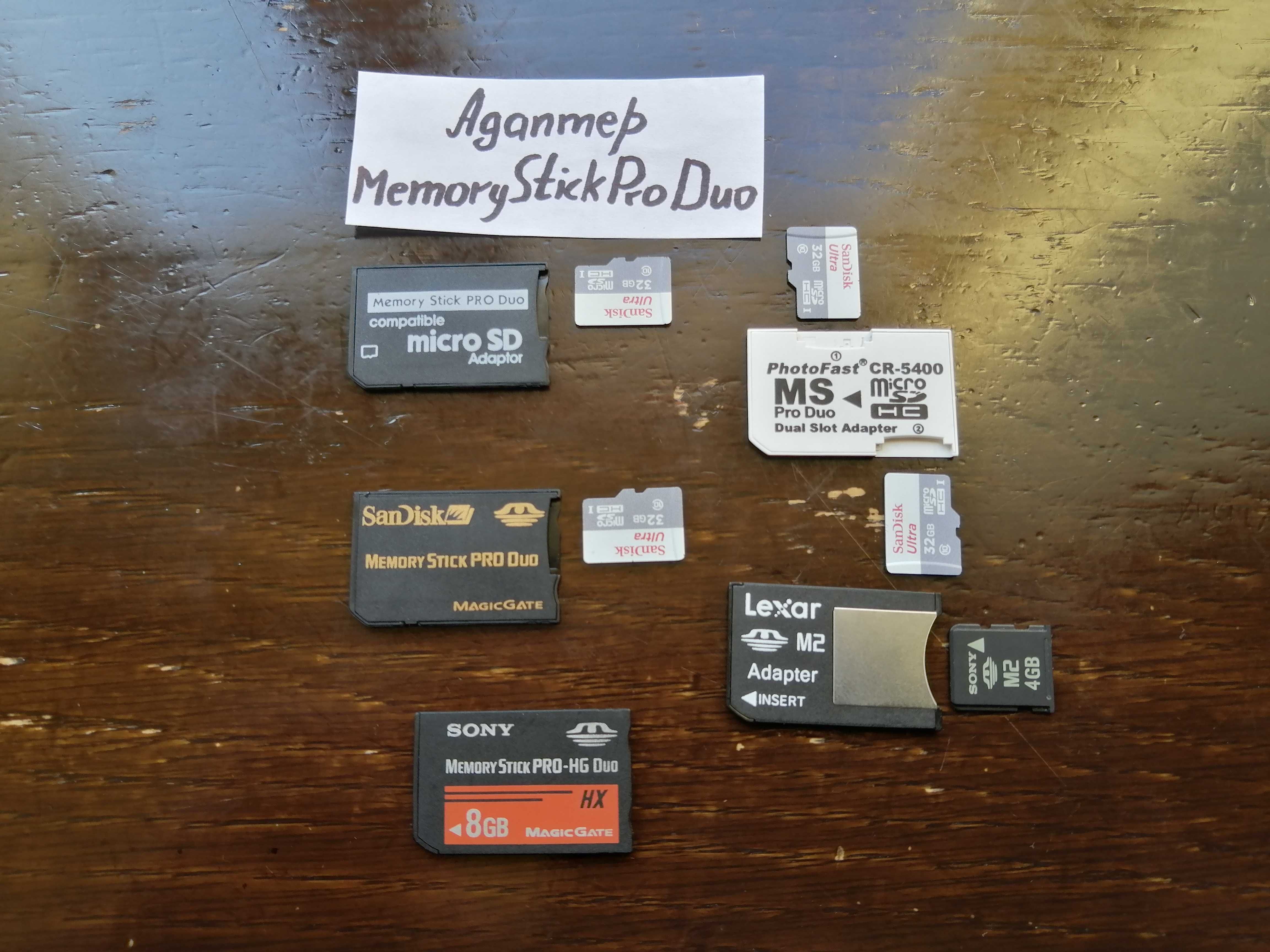 Адаптер Memory Stick Pro Duo для Sony PSVita PSP фотоапарат відеокамер