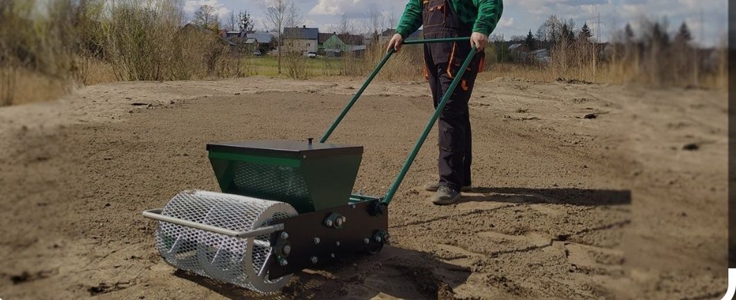 ZAKŁADANIE TRAWNIKÓW Glebogryzarka separacyjna, siewnik spalinowy