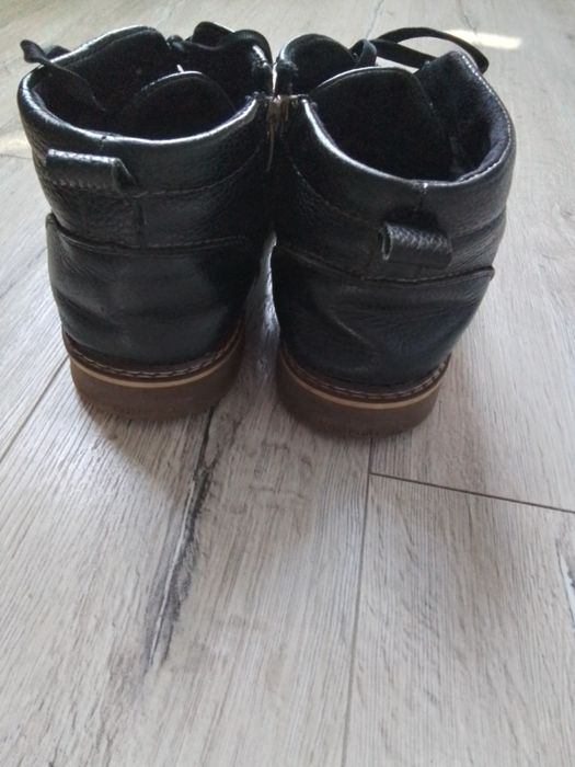 Мужские зимние кожаные ботинки Tommy HiLFIGER