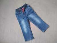 Ocieplane wygodne dziewczęce jeansy Lupilu 86 cm