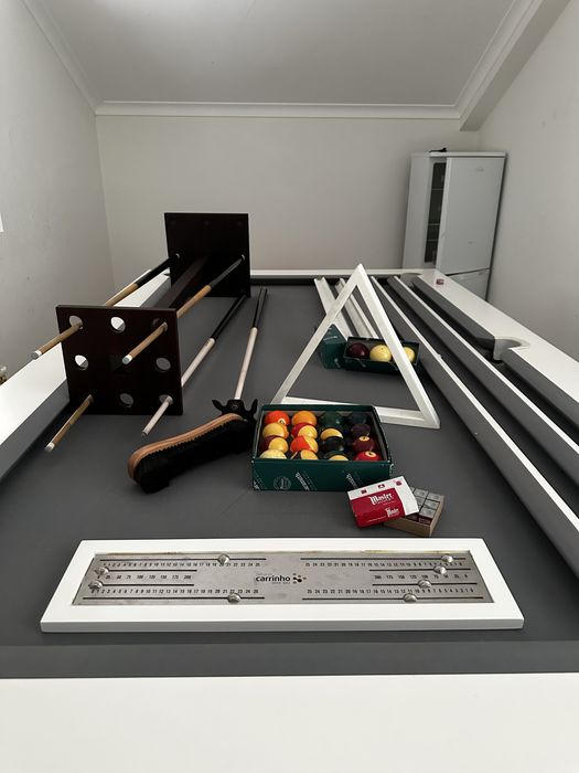 Mesa Pool - Modelo ZETA , Bilhares Carrinho