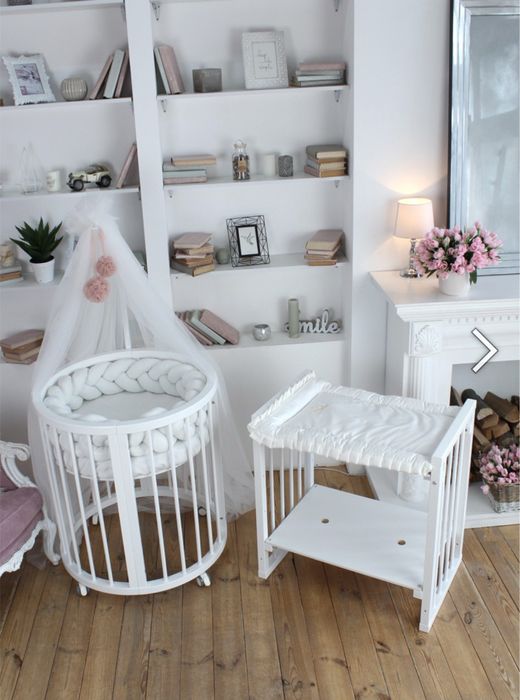 Дитяче ліжечко 8в1 70х70 та 120х70