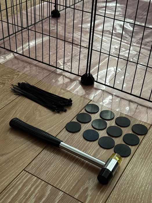 Duża stalowa klatka DLA GRYZONI malowana proszkowo system modułowy