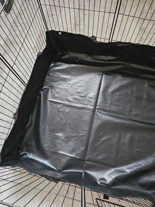 Klatka dla gryzoni chomików królików świnek z drzwiami i podłogą NOWA