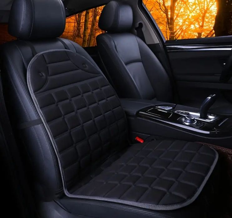 Накидка сиденье автомобиля подушка на сидушку в машину со спинкой