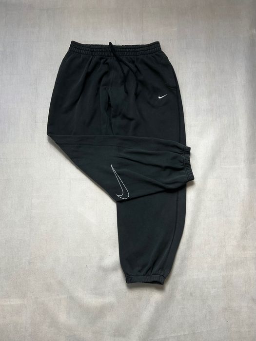 Baggy Spodnie Nike y2k logo black