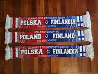 Szalik kolekcjonerski Polska Finlandia 2025