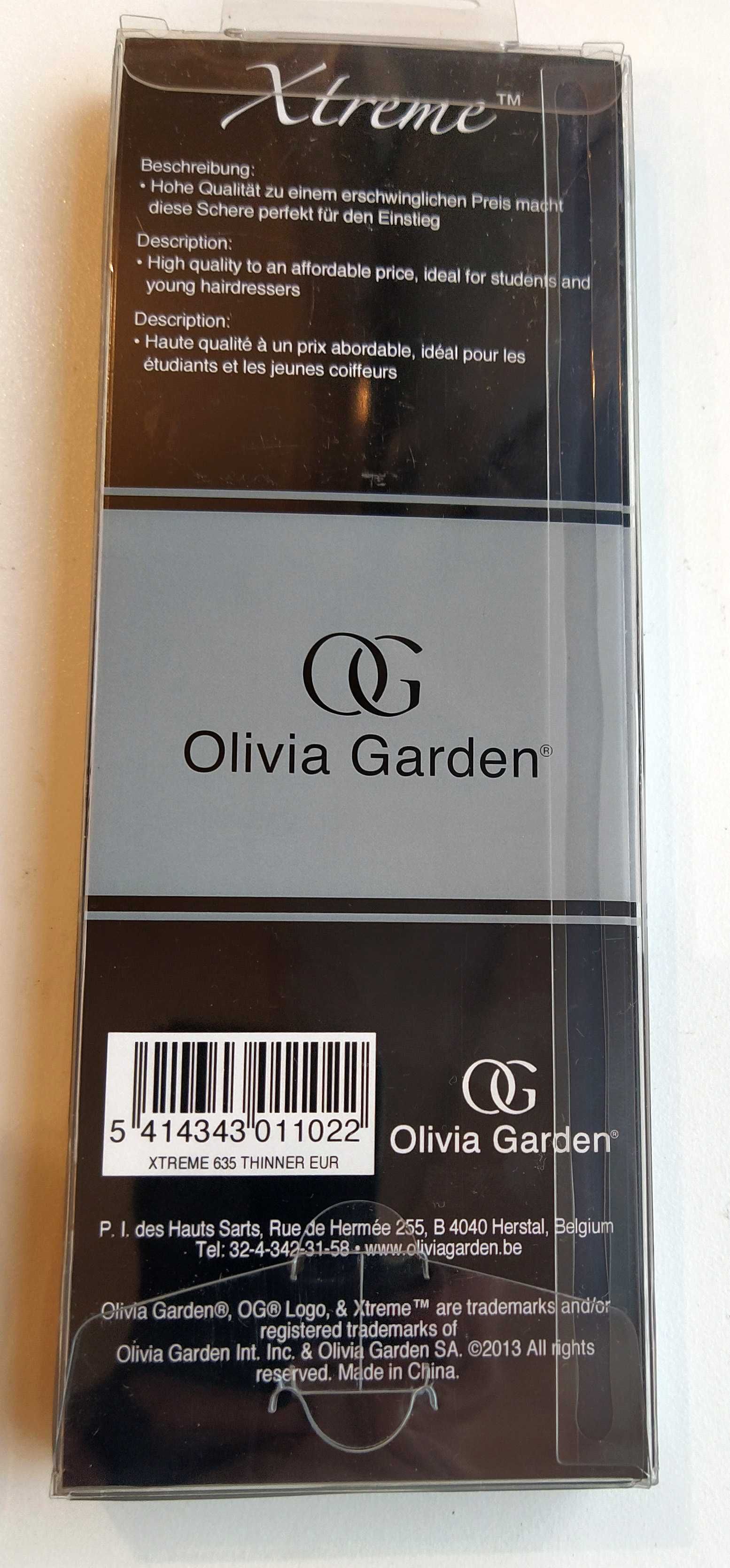 Парикмахерские ножницы Olivia Garden Xtreme (прямые/филировочные)