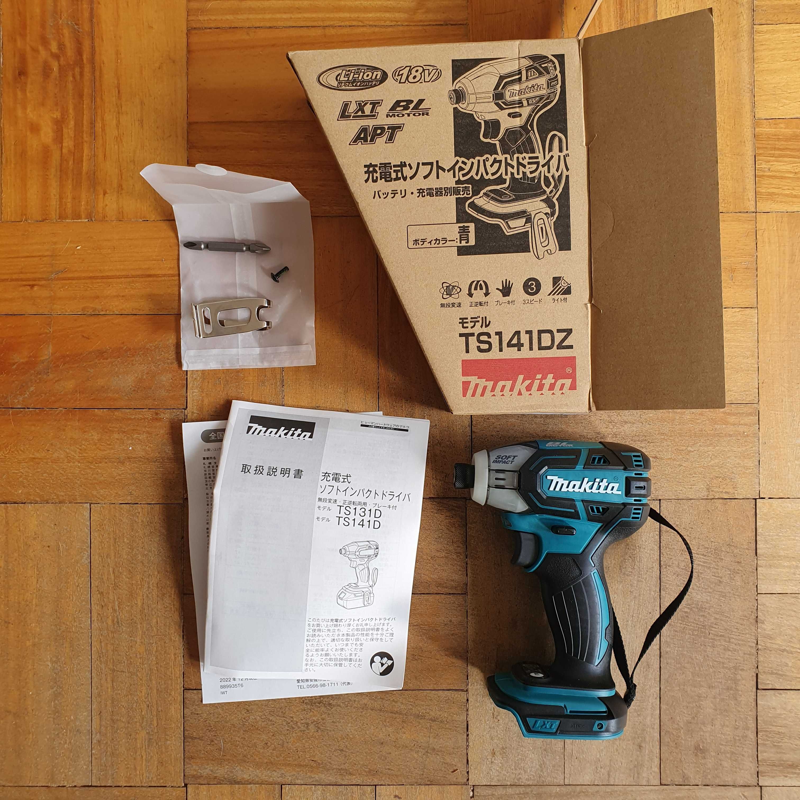 DESCIDA PREÇO: Makita TS141D 18V Aparafusadora Sem Escovas de Impacto